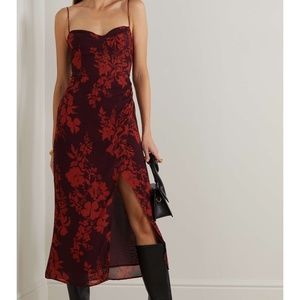 Reformation Kourtney Midi Dress
